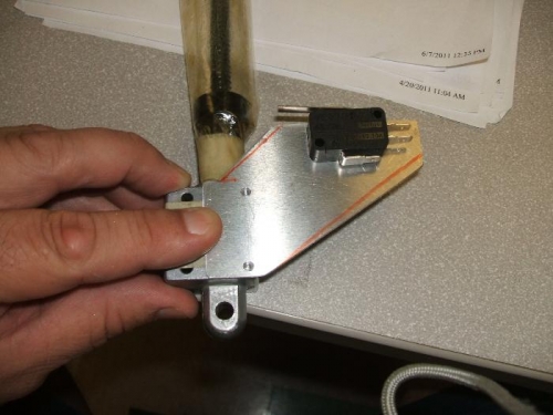 Rough cut switch plate