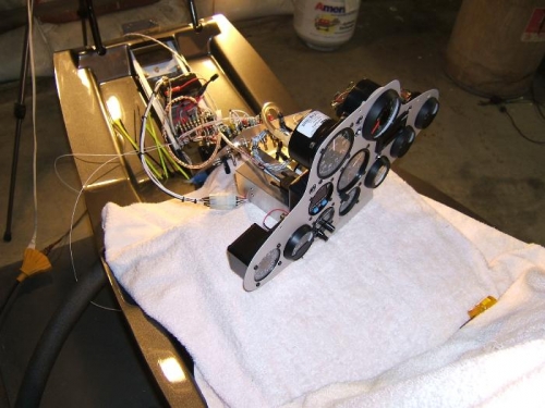 Connected ready for the first full power up