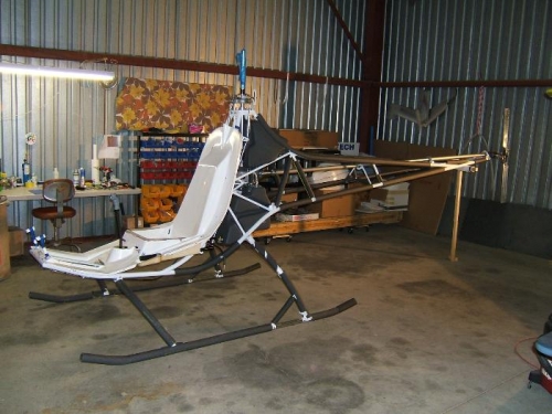 Seat pan re-installed