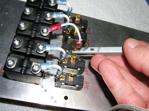 Improvised screw driver