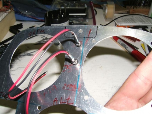 Clutch engage/disengage LEDs