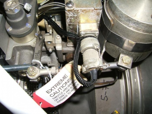 Start fuel solenoid wires