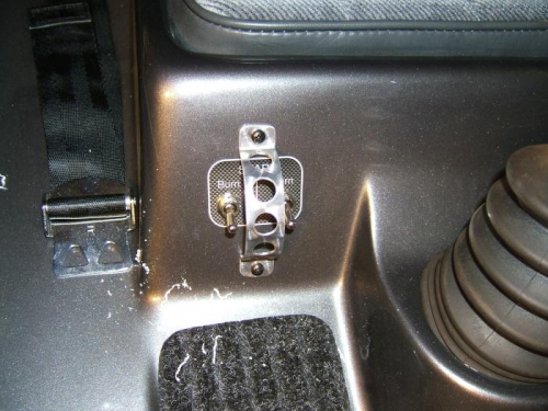 Guard installed between start switches