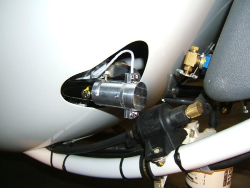 Cover installed but not final