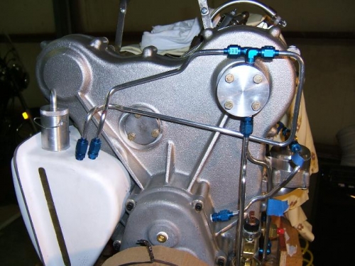 Savenge pump return lines reworked