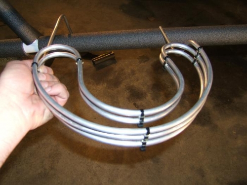 Stand offs installed