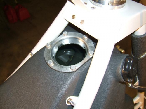 Topped up, 6.9 gallons