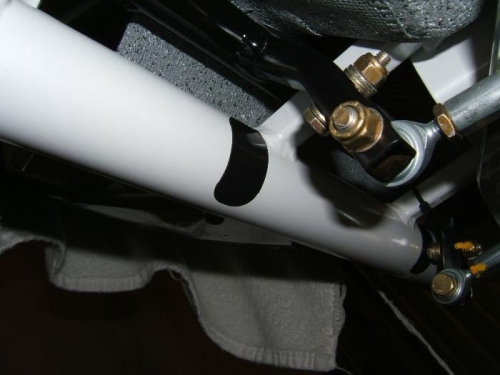 Bumper pads for the pedal stops