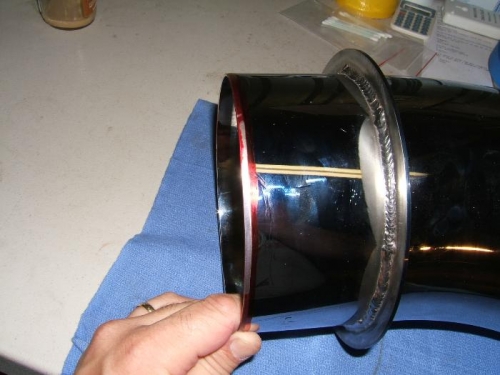 Marking the edge for grinding