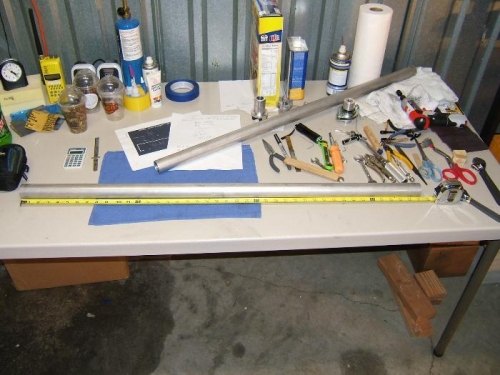 Measuring drive shaft tubes