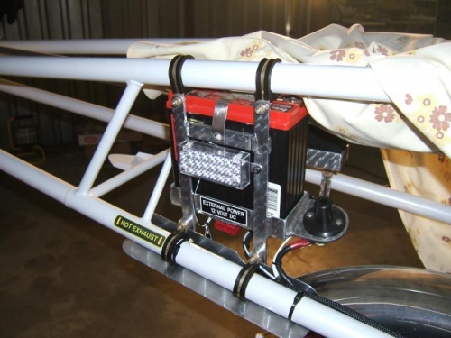 Installed on battery box