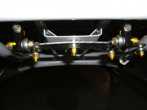 Torque seal on the pedal bolts and links