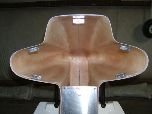 Panel mounts in place