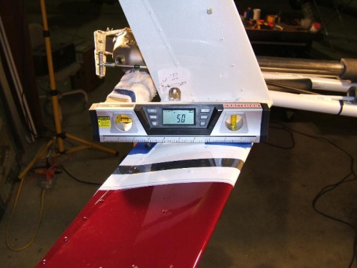 Horizontal stab angle set