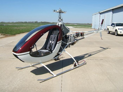 Finally looking like a helicopter