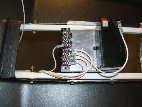 Starting to populate the terminal strip
