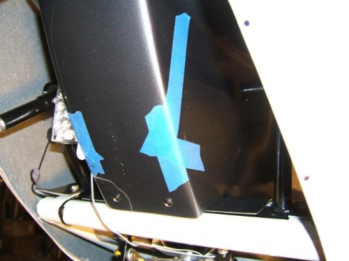 Marking LED strobe positions