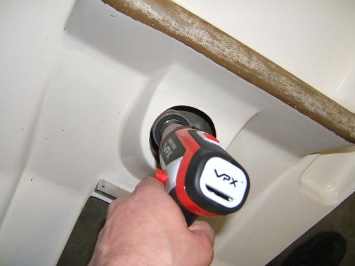 Rounding out the stick opening