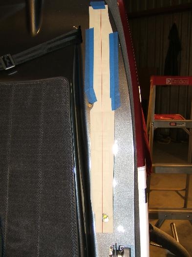 Positioning the Experimental placard