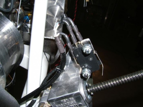 Clutch position switch