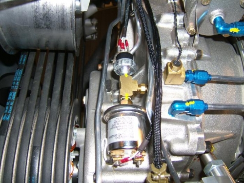 Oil pressure switch and sender