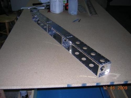 Stabilator spar box assembly