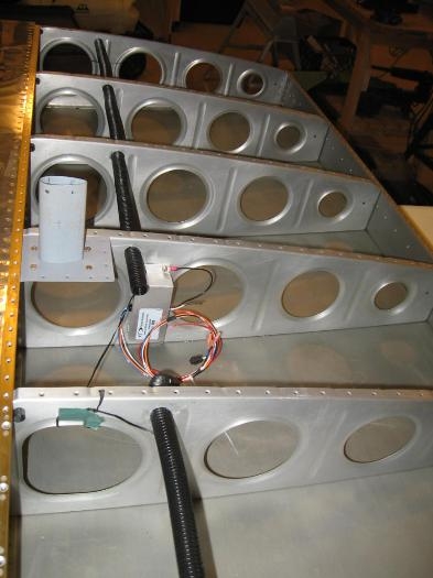 conduit installed + pitot heat box