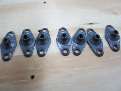 All platenuts dimpled