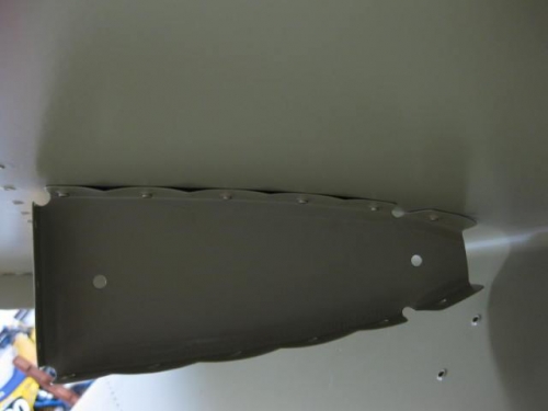 HS-707 is first riveted to the top