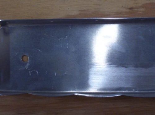 One rib side fluted here but both sides must be done.