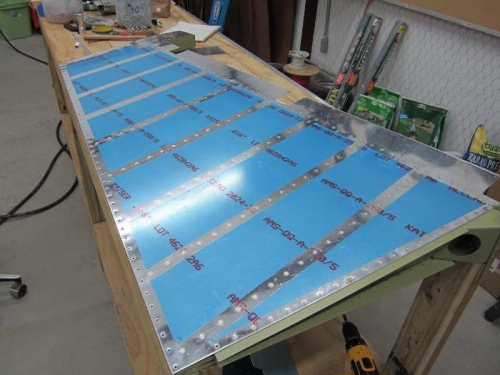 A view from the bottom rib.