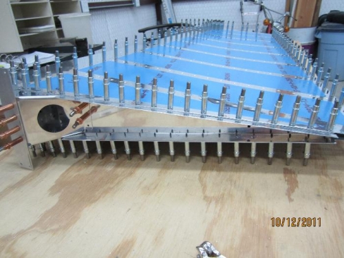 R-710 Rudder Brace attached