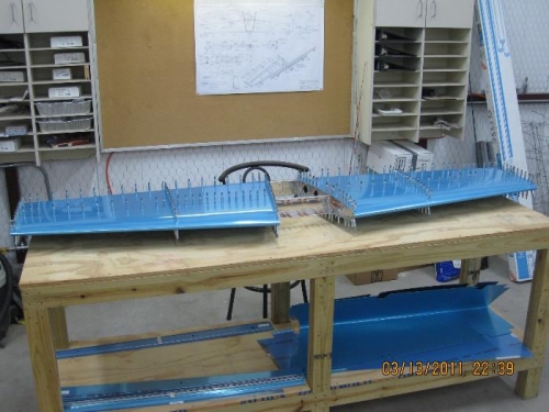 Both HS sides mated (That's an 8 foot table)