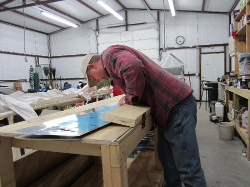 Bending left elevator