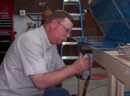 Squeeze Dimpling the Outer Holes