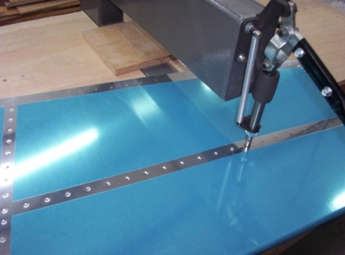 Using the DRDT-2 to dimple inside holes