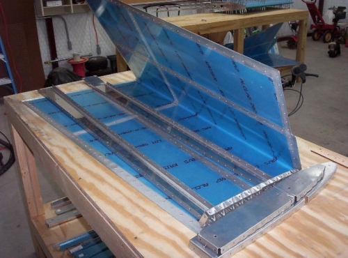 Right HS skeleton & skin deburred