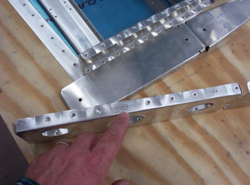 Holes marked that don't get dimpled