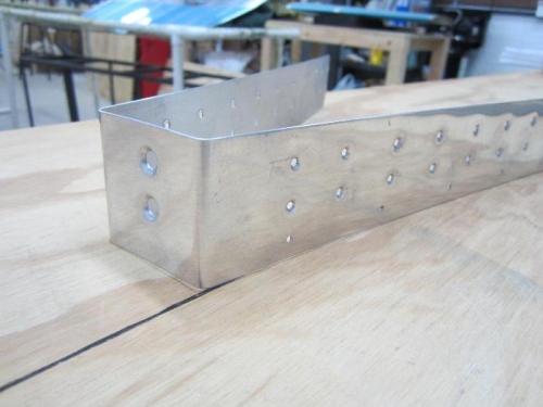 Dimpled counterbalance skin.