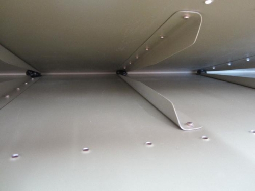 Started with the Right Stuff to help dampen any vibration in these areas.