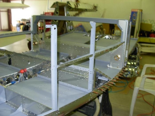 mid fuselage section