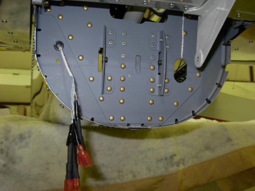 Wired the ends to the trim controller.