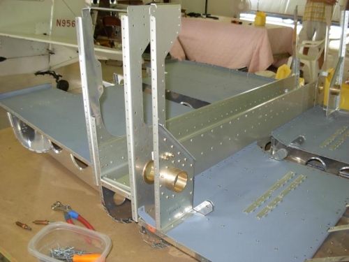 Riveted forward u0right assemblies