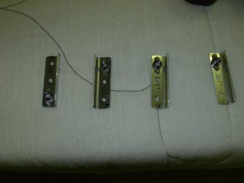 Nut plate brackets