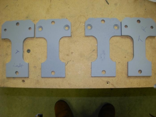 Use drill press to machine countersink the wire plates