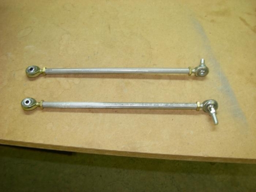 Control stick pushrods