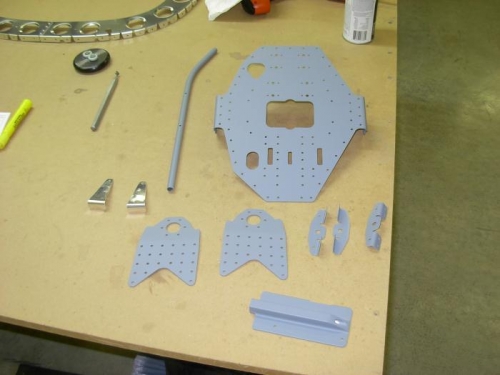 Bulkhead doubler and brackets