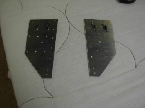 Roll bar attach plates