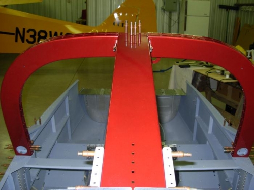 Roll bar support frame