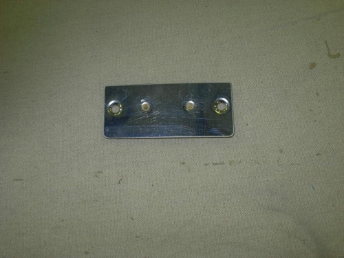 Clip for cover plate - top side